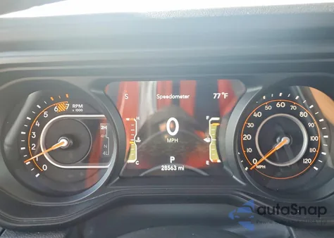 2025 Jeep Wrangler Sahara из США, поврежденный, VIN 1C4PJXEN8SW534534